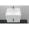 Castello Usa Amazon 24-inch White Vanity Set with White Top and Chrome Handles CB-MC-24W-CHR-2056-WH - alternate 5